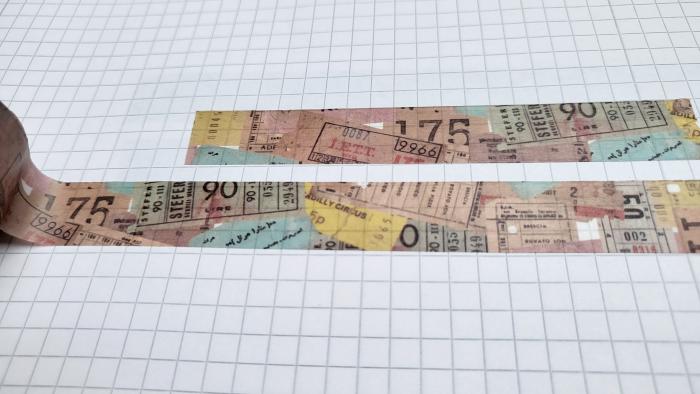 Washi Tape Tickets